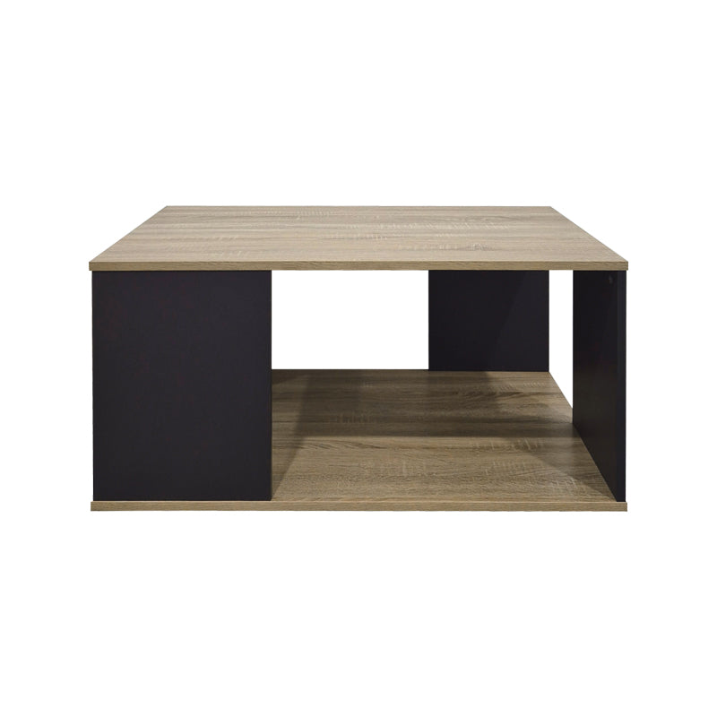 Τραπέζι σαλονιού Zelegan  sonoma-ανθρακί 90x90x44.5εκ - Pakobazaar