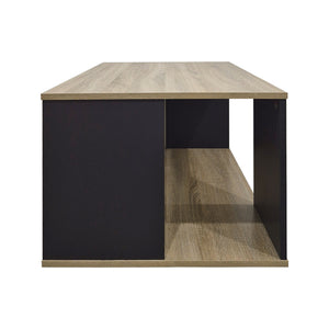 Τραπέζι σαλονιού Zelegan  sonoma-ανθρακί 90x90x44.5εκ - Pakobazaar