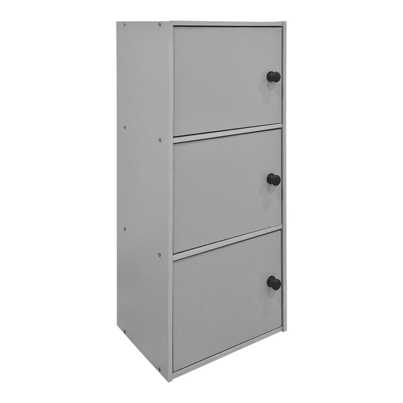 Ντουλάπα-στήλη Wirdia  ανοιχτό γκρι 30.5x24x71.5εκ - Pakobazaar