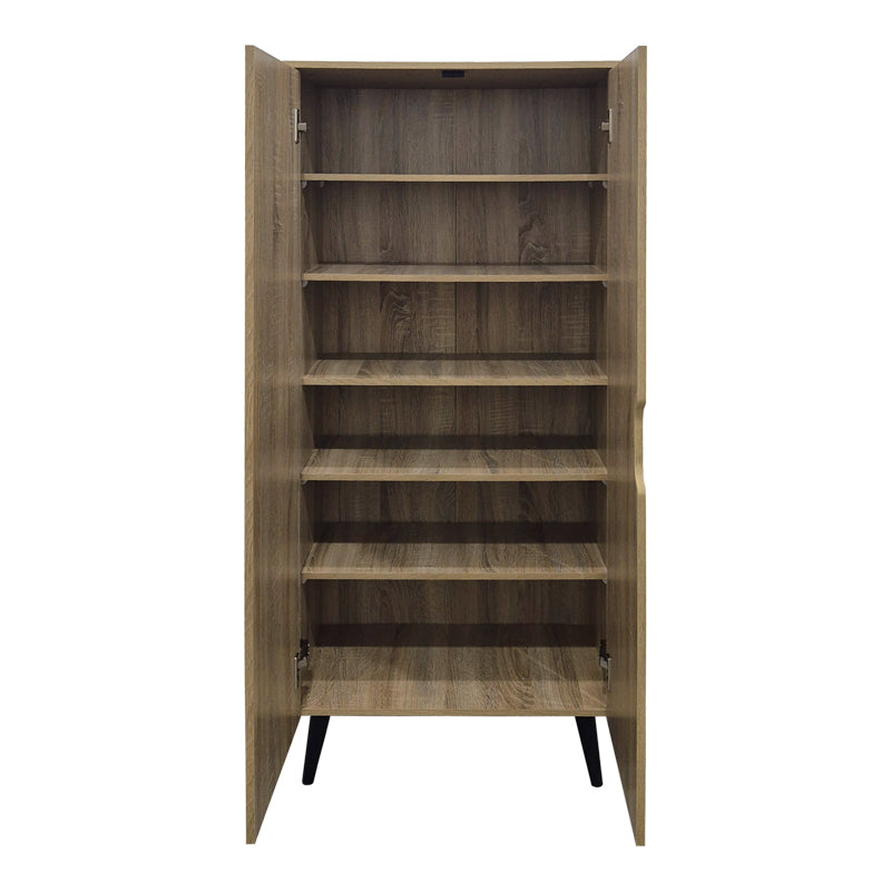 Παπουτσοθήκη-ντουλάπα Oufelia  sonoma 60x32.5x134.5εκ - Pakobazaar