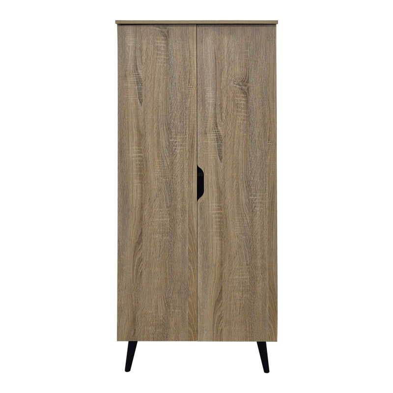 Παπουτσοθήκη-ντουλάπα Oufelia  sonoma 60x32.5x134.5εκ - Pakobazaar