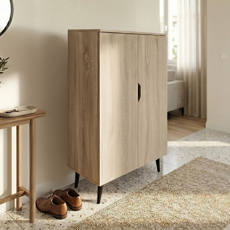 Παπουτσοθήκη-ντουλάπα Oufelia  sonoma 60x32.5x134.5εκ - Pakobazaar