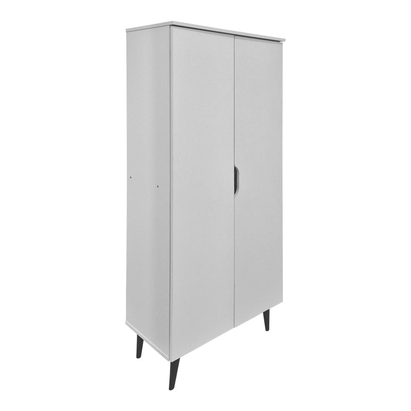 Παπουτσοθήκη-ντουλάπα Oufelia  λευκό 60x32.5x134.5εκ - Pakobazaar