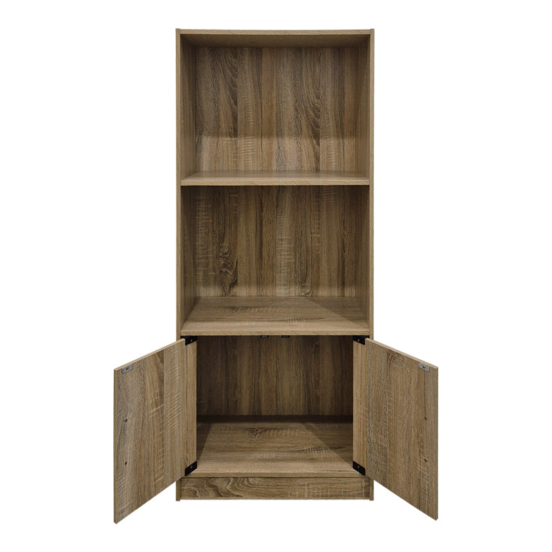 Βιβλιοθήκη Tekaro  sonoma 60x30x120εκ - Pakobazaar