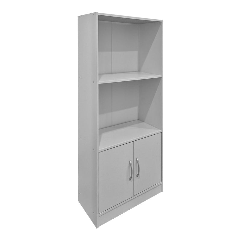 Βιβλιοθήκη Tekaro  λευκή 60x30x120εκ - Pakobazaar