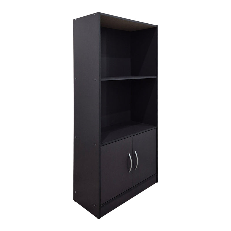 Βιβλιοθήκη Tekaro  ανθρακί 60x30x120εκ - Pakobazaar