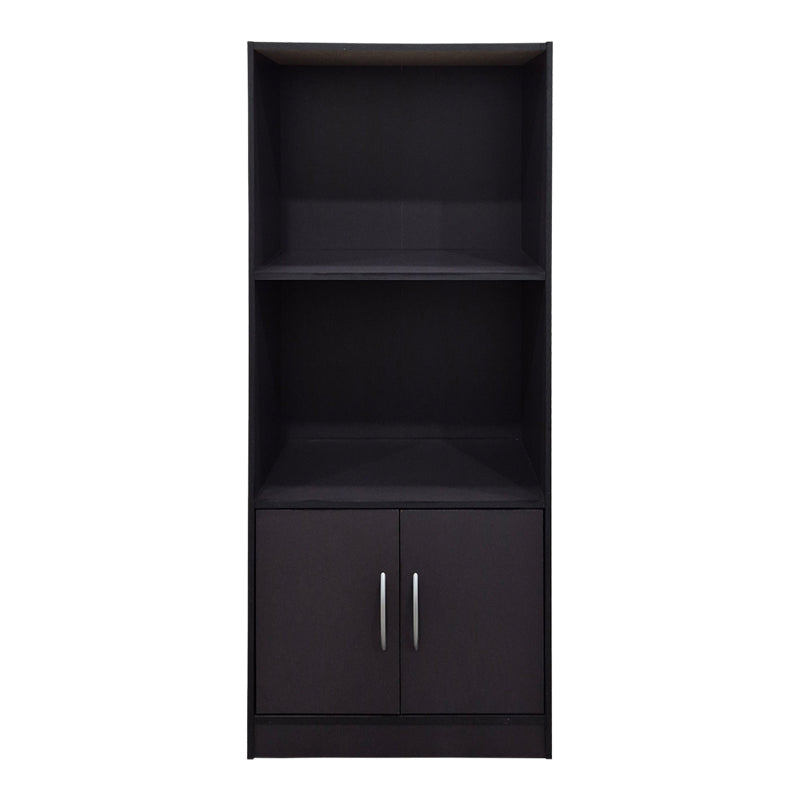 Βιβλιοθήκη Tekaro  ανθρακί 60x30x120εκ - Pakobazaar