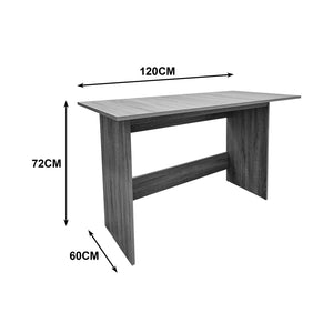Γραφείο εργασίας Taule  ανθρακί 120x60x74εκ - Pakobazaar