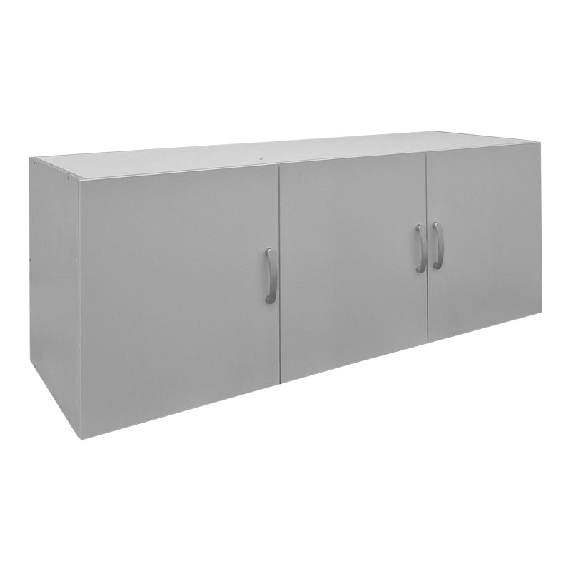 Πατάρι ντουλάπας τρίφυλλο Alvia  λευκό 150x51x60εκ - Pakobazaar