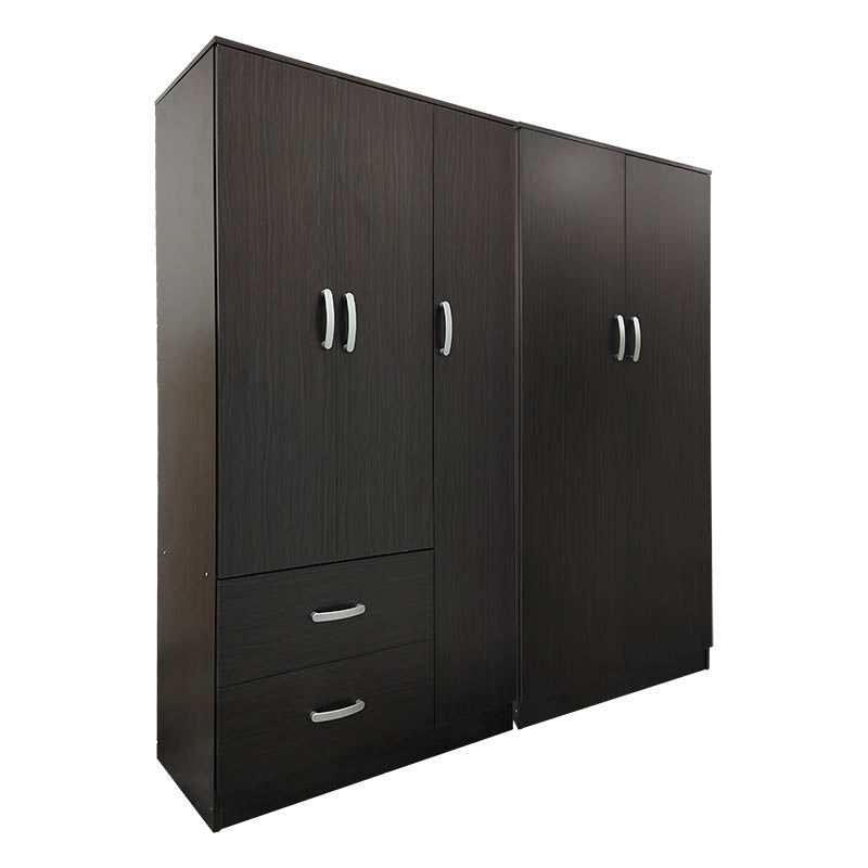 Ντουλάπα πεντάφυλλη Athos Ι  wenge 170x42x180εκ - Pakobazaar