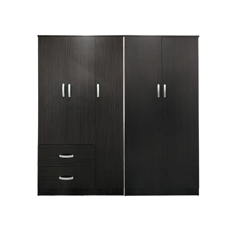 Ντουλάπα πεντάφυλλη Athos Ι  wenge 170x42x180εκ - Pakobazaar