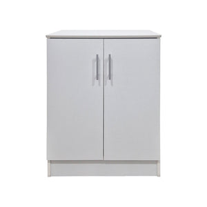 Παπουτσοθήκη-ντουλάπι Souken  6 ζευγών λευκό 60x40x80εκ - Pakobazaar