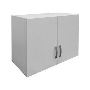 Ντουλάπα τετράφυλλη με πατάρι Athos  λευκή 160x42x240εκ - Pakobazaar
