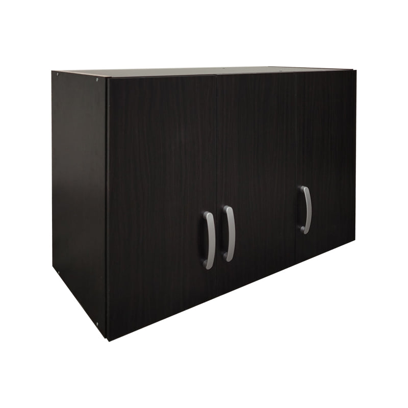 Ντουλάπα εξάφυλλη με πατάρι Athos  wenge 180x42x240εκ - Pakobazaar