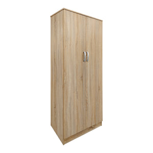 Ντουλάπα τετράφυλλη με πατάρι Athos  sonoma 160x42x240εκ - Pakobazaar