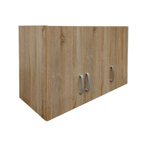 Ντουλάπα εξάφυλλη με πατάρι Athos  sonoma 180x42x240εκ - Pakobazaar