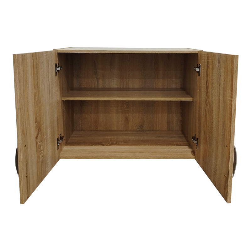 Ντουλάπα πεντάφυλλη με πατάρι Athos  sonoma 170x42x240εκ