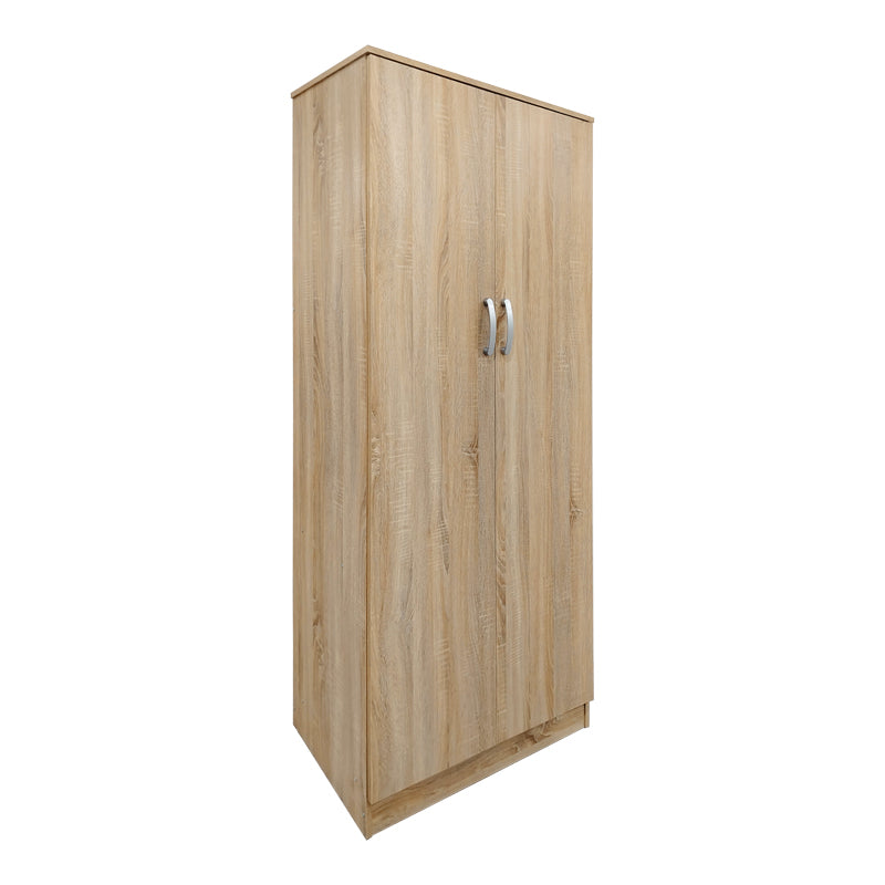 Ντουλάπα εξάφυλλη με πατάρι Athos ΙΙ  sonoma 240x42x240εκ - Pakobazaar