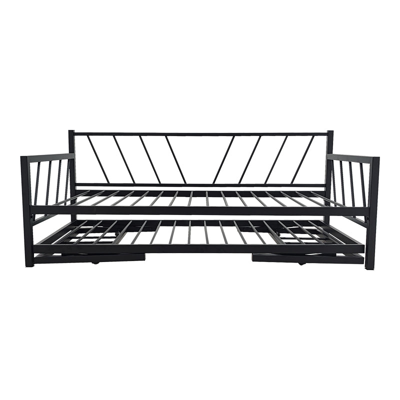 Κρεβάτι-Καναπές Remmie  μέταλλο μαύρο 90x190εκ - Pakobazaar