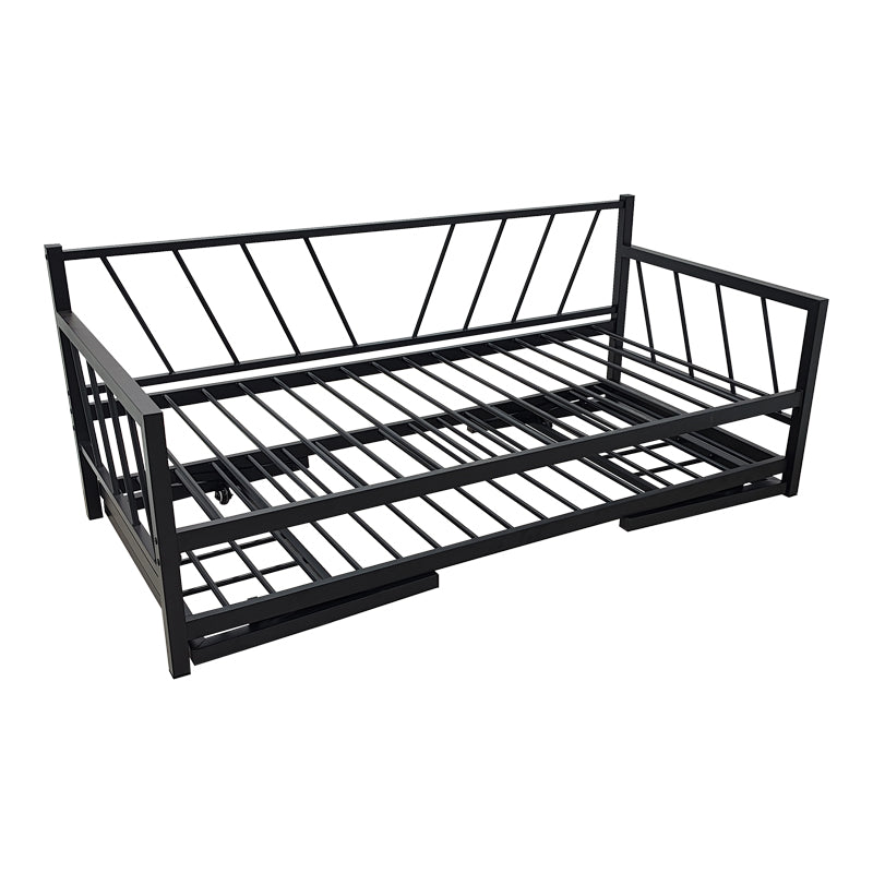 Κρεβάτι-Καναπές Remmie  μέταλλο μαύρο 90x190εκ - Pakobazaar