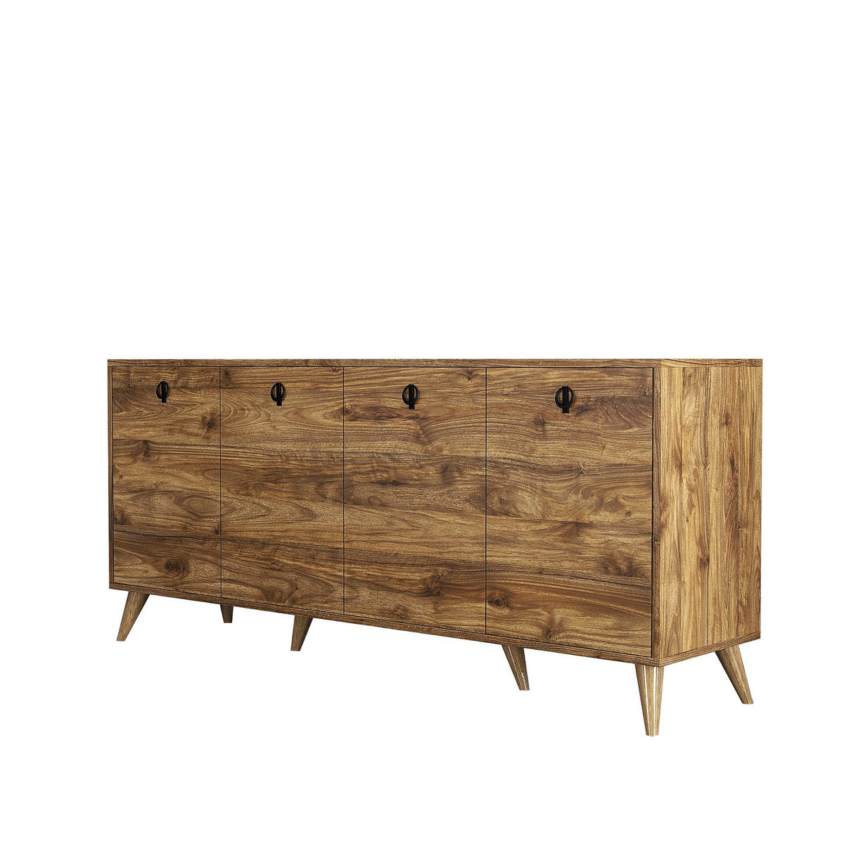 Κονσόλα Malades Καρυδί 180x45x80 εκ. Μελαμίνης Κωδ. 1610