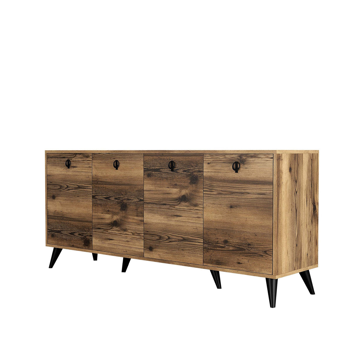 Κονσόλα Malades Καρυδί 180x45x80 εκ. Μελαμίνης Κωδ. 1616