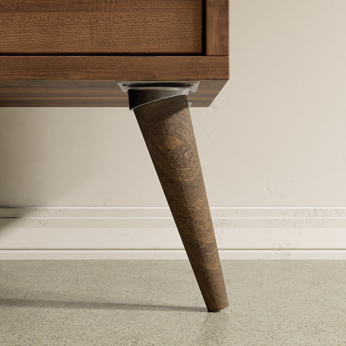 Έπιπλο Τηλεόρασης Thirasia Καρυδί - Ανθρακί 180x35x53 εκ. Μελαμίνης