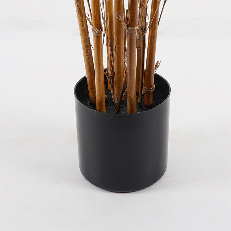 Διακοσμητικό φυτό σε γλάστρα Rhapis Palm Inart πράσινο Φ60x120εκ - Pakobazaar