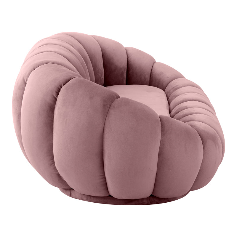 Καναπές Embrace  βελούδο σε σάπιο μήλο απόχρωση 180x105x65εκ - Pakobazaar