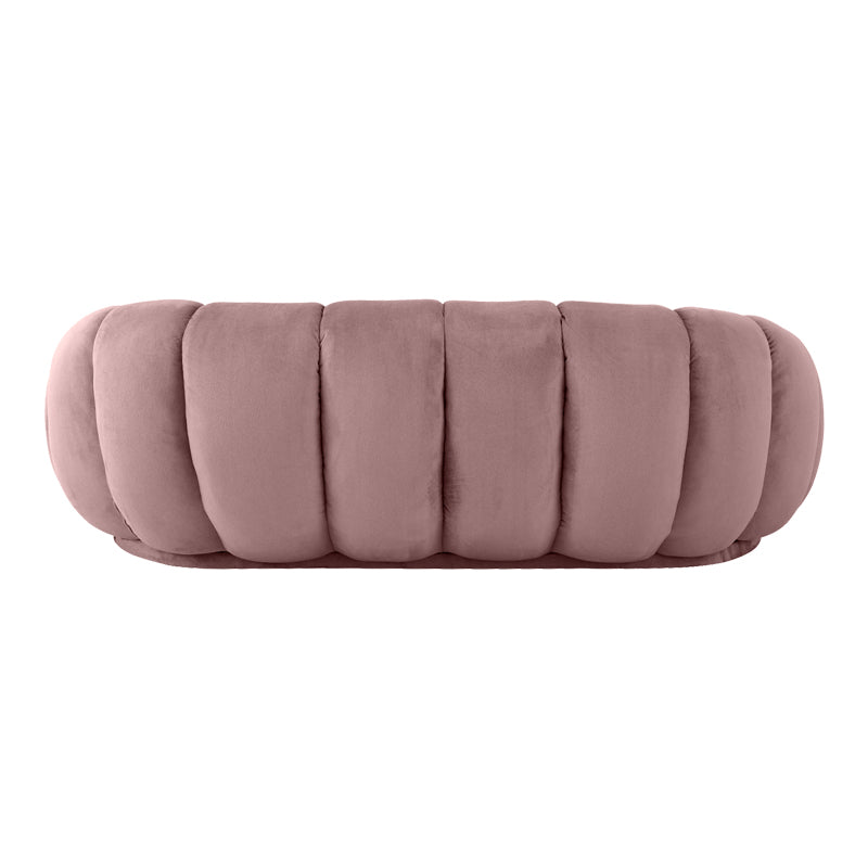 Καναπές Embrace  βελούδο σε σάπιο μήλο απόχρωση 180x105x65εκ - Pakobazaar