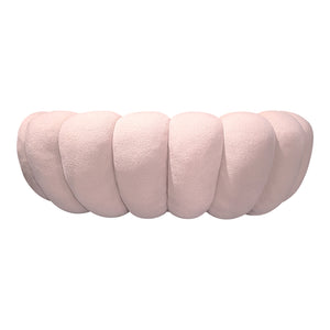 Καναπές Embrace  μπουκλέ ύφασμα σε ροζ απόχρωση 180x105x65εκ - Pakobazaar