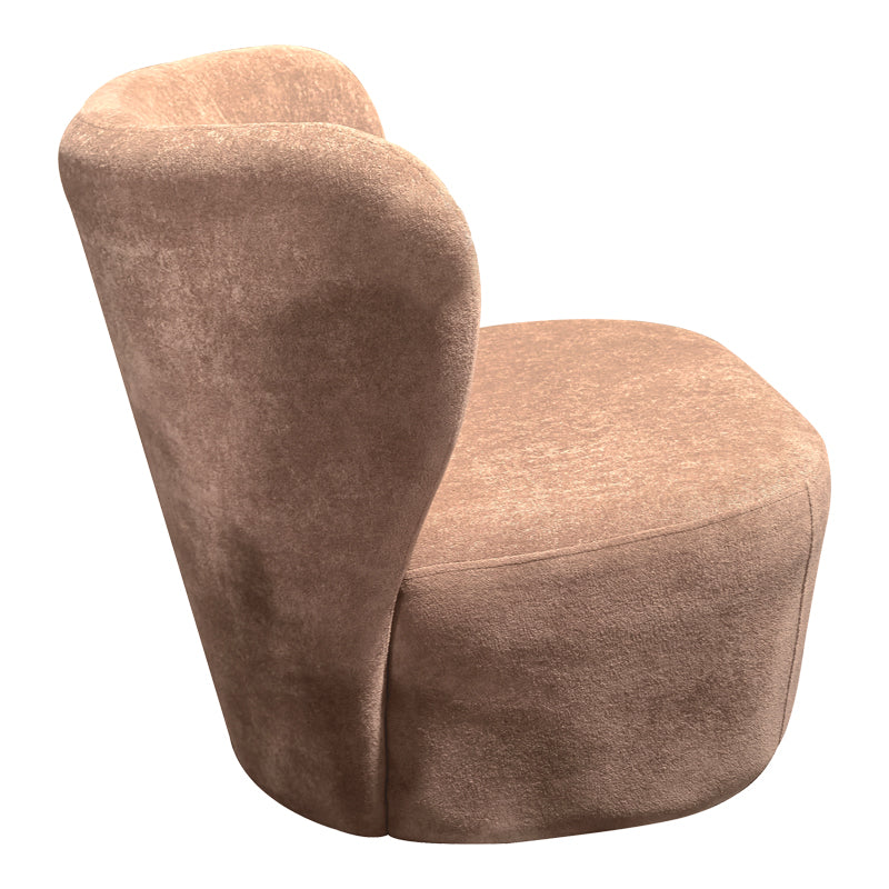 Πολυθρόνα Veridian  ύφασμα σε σάπιο μήλο απόχρωση 63x70x66εκ - Pakobazaar