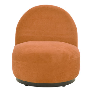 Πολυθρόνα Zenny  υφασμα terracotta 64x85x68εκ - Pakobazaar