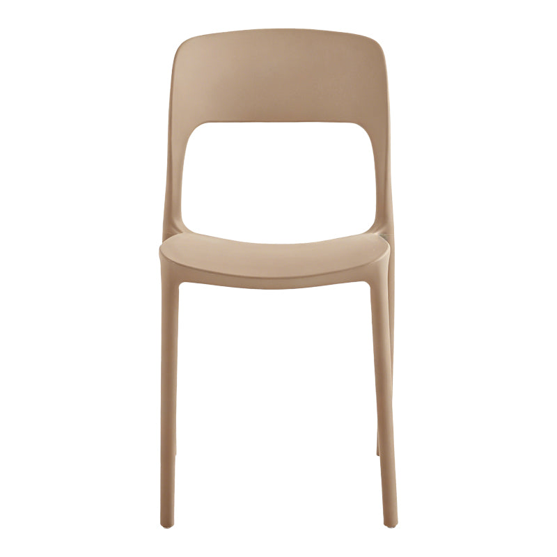 Καρέκλα στοιβαζόμενη Zanna  pp cappuccino 40x53x78εκ - Pakobazaar