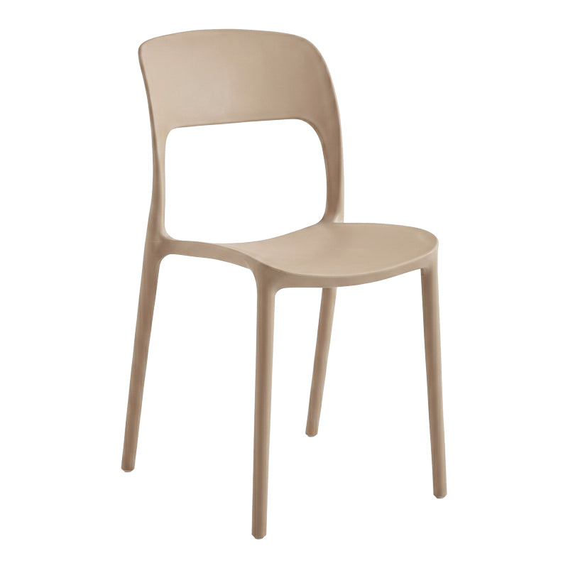 Καρέκλα στοιβαζόμενη Zanna  pp cappuccino 40x53x78εκ - Pakobazaar
