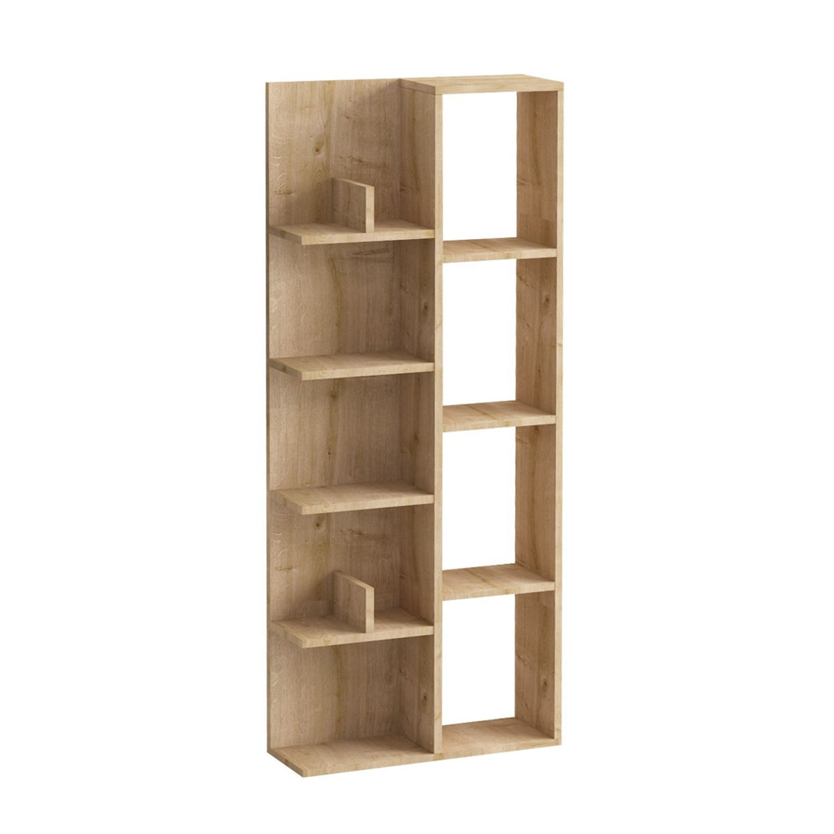 Βιβλιοθήκη Andros Δρυς 60x18x150 εκ. Μελαμίνης