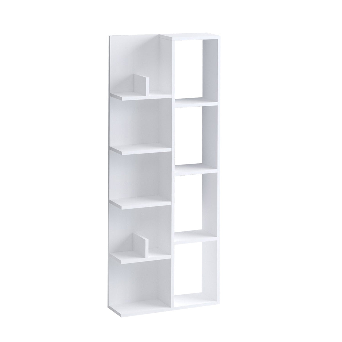Βιβλιοθήκη Kastri Λευκό 60x18x150 εκ. Μελαμίνης