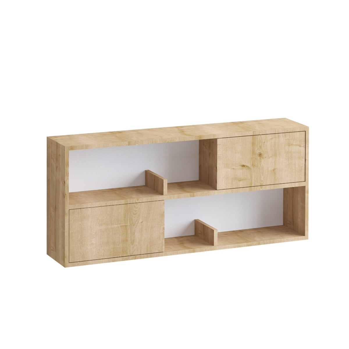 Κονσόλα Prasino Δρυς 120x22x50 εκ. Μελαμίνης - Pakobazaar