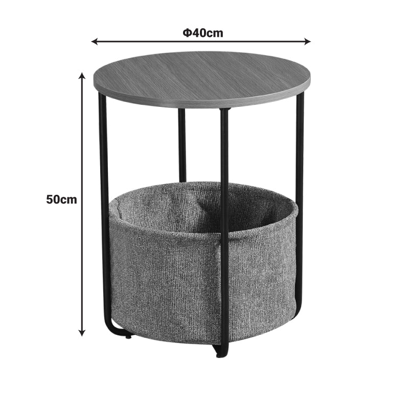 Βοηθητικό τραπέζι Fredami  sonoma Φ40x50εκ - Pakobazaar