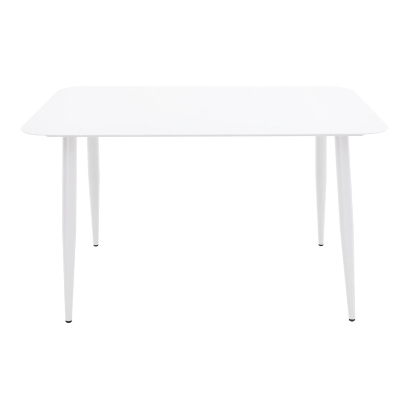 Τραπέζι Vista  αλουμίνιο σε λευκη απόχρωση 150x80x72εκ - Pakobazaar