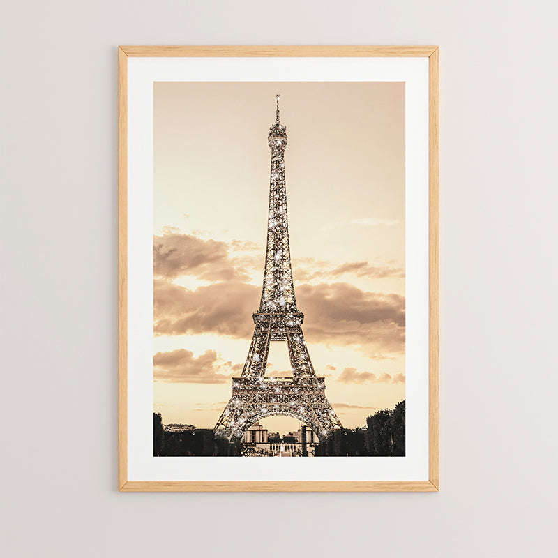 Πίνακας Parisa  με ψηφιακή εκτύπωση και πλαίσιο 33x1.5x48εκ