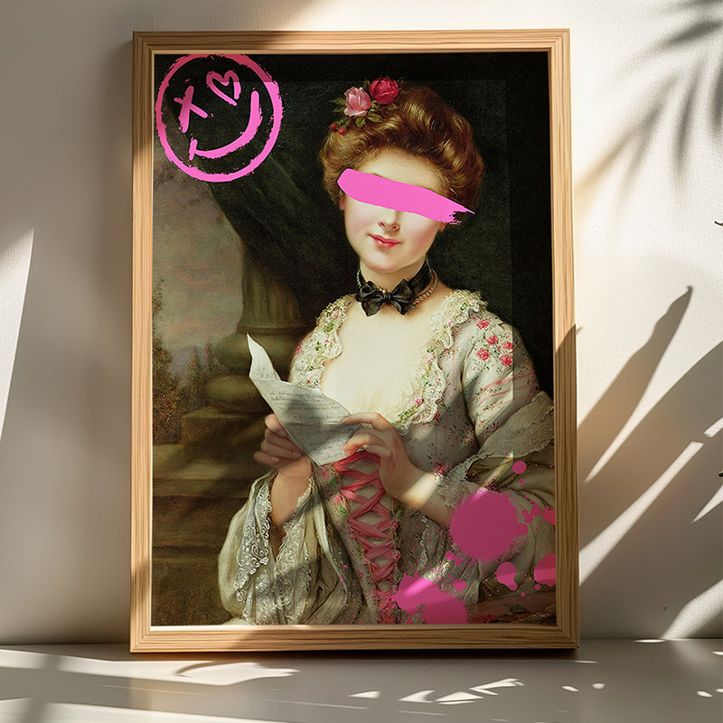 Πίνακας Elenda  με ψηφιακή εκτύπωση και πλαίσιο 50x2x70εκ