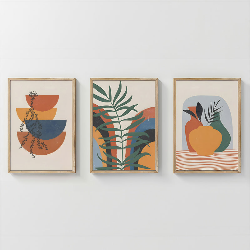 Πίνακας Alenza  τρίπτυχος με ψηφιακή εκτύπωση και πλαίσιο 33x1.5x48εκ - Pakobazaar