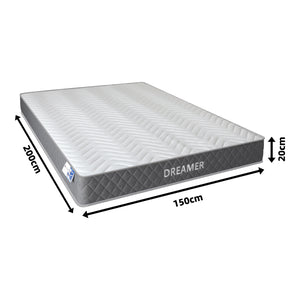 Στρώμα Dreamer  pocket spring διπλής όψης 20cm 150x200εκ - Pakobazaar