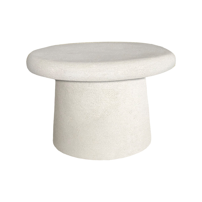 Τραπέζι σαλονιού Herona  mdf λευκό Φ60x40εκ - Pakobazaar