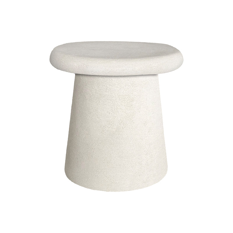 Βοηθητικό τραπέζι Herona  mdf λευκό Φ47x48εκ - Pakobazaar