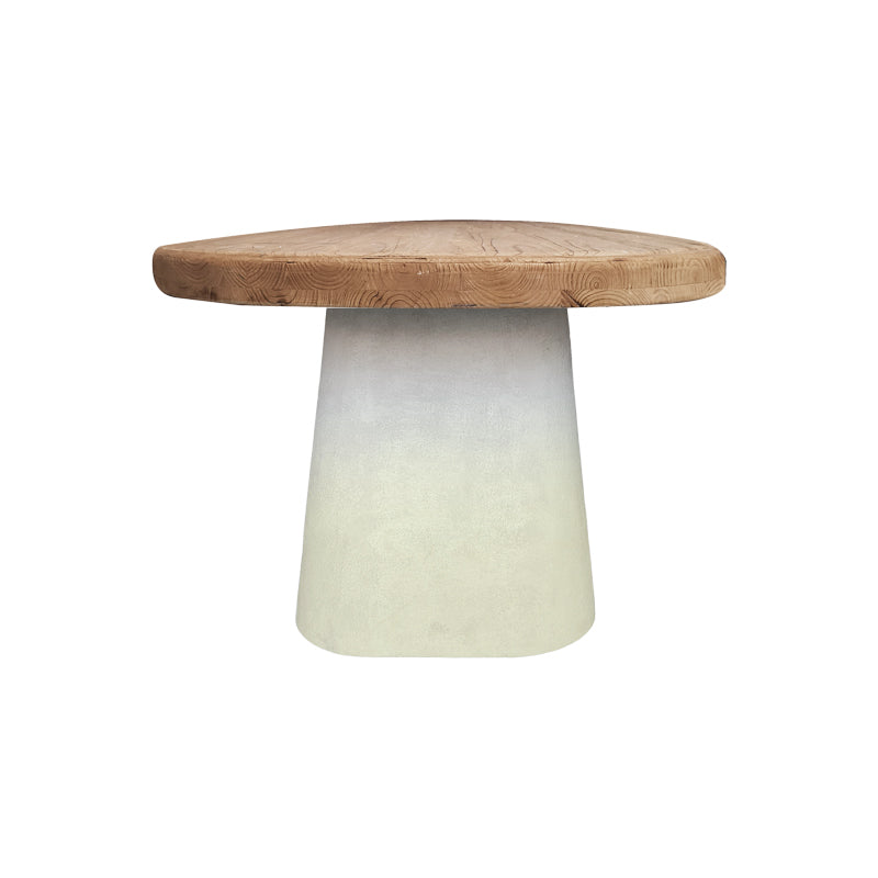 Τραπέζι Fessen  ξύλο ελάτου-mdf oak-λευκό 180x90x78εκ - Pakobazaar