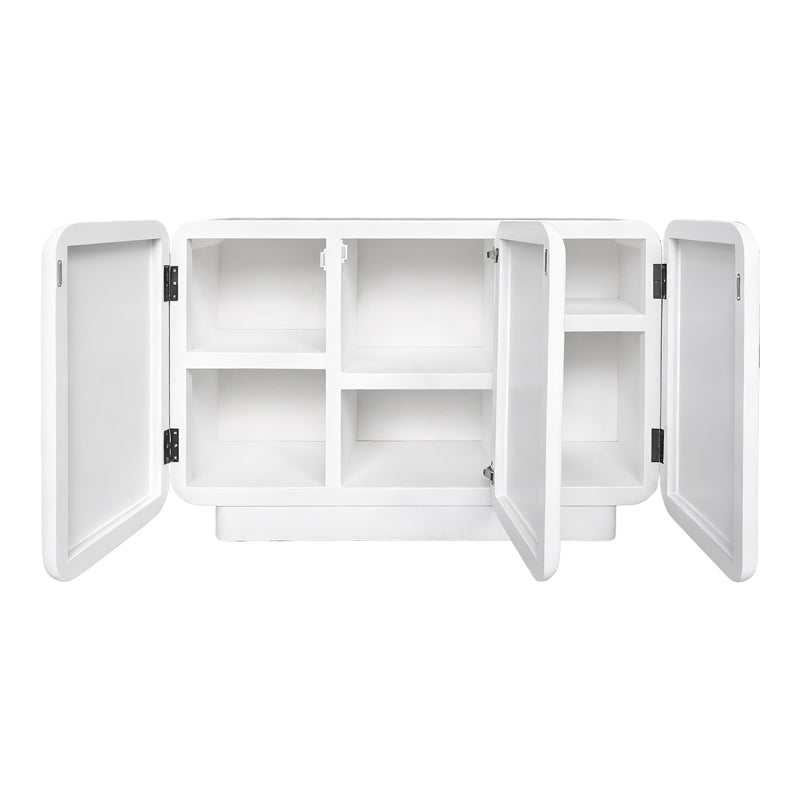 Μπουφές Kooldio  mdf λευκό 120x37.5x69εκ - Pakobazaar