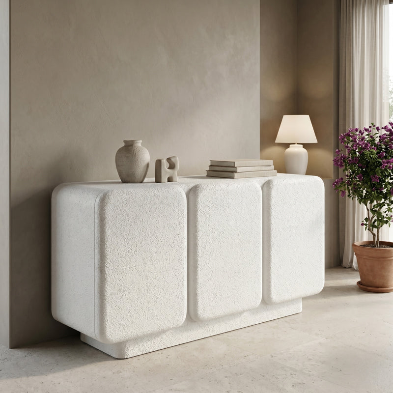Μπουφές Kooldio  mdf λευκό 120x37.5x69εκ - Pakobazaar