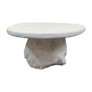 Τραπέζι σαλονιού Zinol  mdf-polyresin λευκό 105x62x32εκ - Pakobazaar